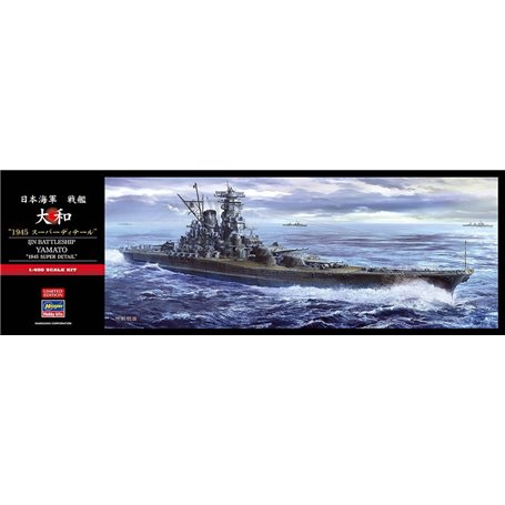 Hasegawa SP621-52421 IJN Battleship Yamato "1945 Super Detail" w/ Photo-etched Parts and Turned Parts