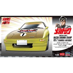 Hasegawa 1:24 Mazda Savanna Champ RX-7 - COMICS VERSION 