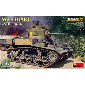 Mini Art 1:35 M3 Stuart - LATE PRODUCTION - INTERIOR KIT