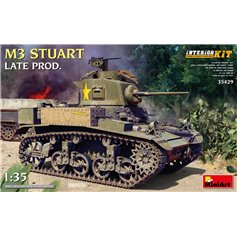 Mini Art 1:35 M3 Stuart - LATE PRODUCTION - INTERIOR KIT 