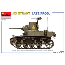 Mini Art 1:35 M3 Stuart - LATE PRODUCTION - INTERIOR KIT