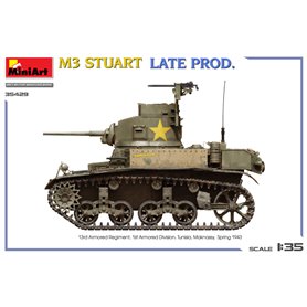Mini Art 1:35 M3 Stuart - LATE PRODUCTION - INTERIOR KIT