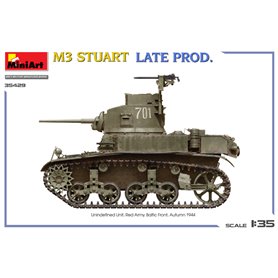 Mini Art 1:35 M3 Stuart - LATE PRODUCTION - INTERIOR KIT