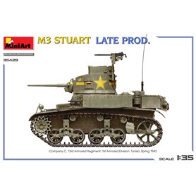 Mini Art 1:35 M3 Stuart - LATE PRODUCTION - INTERIOR KIT