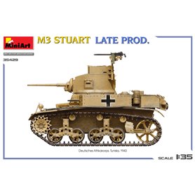 Mini Art 1:35 M3 Stuart - LATE PRODUCTION - INTERIOR KIT