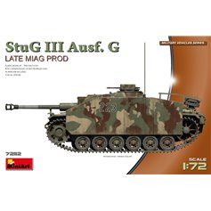 Mini Art 1:72 Sturmgeschutz StuG.III Ausf.G - LATE MIAG PRODUCTION