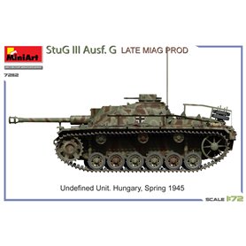 Mini Art 1:72 Sturmgeschutz StuG.III Ausf.G - LATE MIAG PRODUCTION
