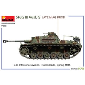 Mini Art 1:72 Sturmgeschutz StuG.III Ausf.G - LATE MIAG PRODUCTION