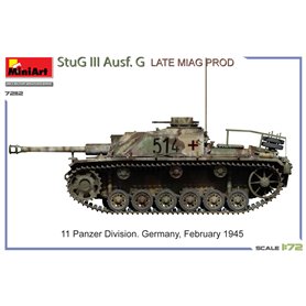Mini Art 1:72 Sturmgeschutz StuG.III Ausf.G - LATE MIAG PRODUCTION