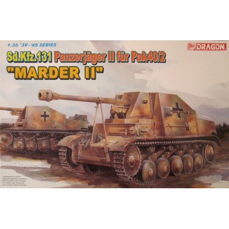 Dragon 1:35 6262 SD.KFZ.131 PANZERJAGER II FUR PAK40/2 MARDER II