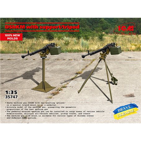 ICM 35747 DShKM with Support/Tripod