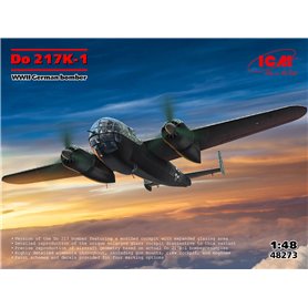 ICM 48273 Do 217K-1 WWII German Bomber