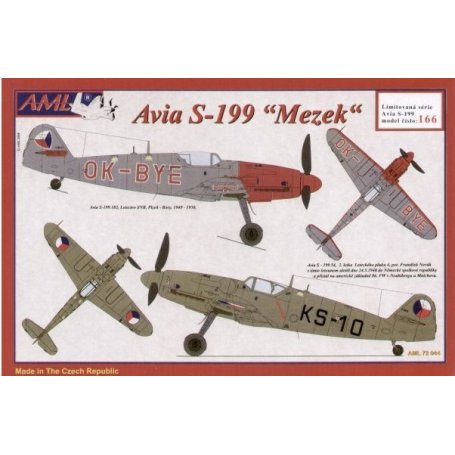 AML 1:72 72044 AVIA S-199 MEZEK L.E.