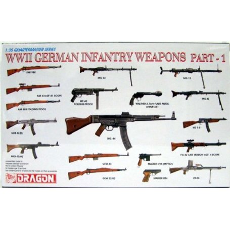 Dragon 3809 1:35 WWII German Infantry Weapons 1