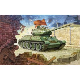 Dragon 1:35 T-34-85 WITH BEDSPRING ARMOR - PREMIUM EDITION 