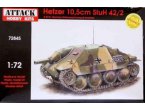 Attack 1:72 Jagdpazer 38t Hetzer w/105mm StuH 42/2 howitzer 