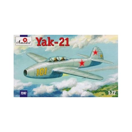 Amodel 1:72 Yakovlev Yak-21 