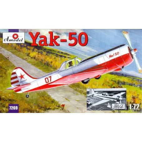 Amodel 1:72 Yakovlev Yak-50/52 