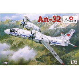 Amodel 1:72 Antonov An-32 Turboprop 