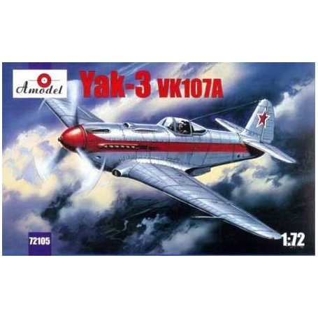 Amodel 1:72 72105 YAK 3 VK 107