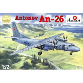 Amodel 1:72 72118 AN-26 LATE VERSION