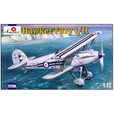 Amodel 1:72 72138 HAWKER FURY I/II