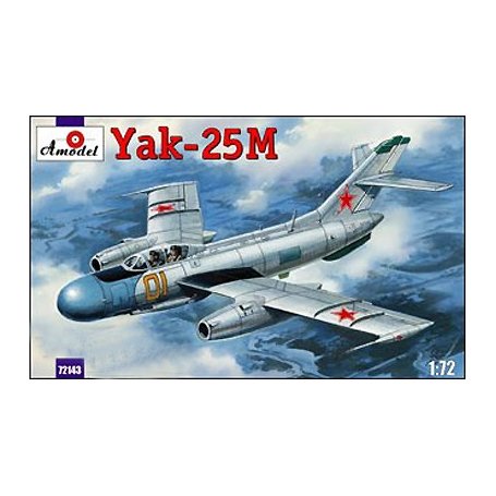 Amodel 1:72 72143 YAK 25M