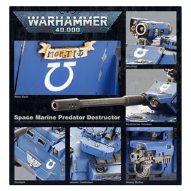 Space Marines Predator Annihilator / Destructor