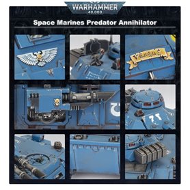 Space Marines Predator Annihilator / Destructor