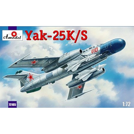 Amodel 1:72 Yakovlev Yak-25K/S 