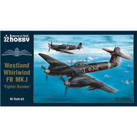 Special Hobby 32088 Westland Whirlwind FB MK.I ‘Fighter-Bomber’ Hi-Tech Kit