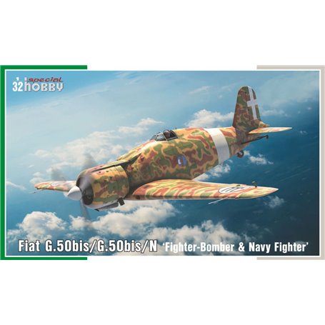 Special Hobby 32089 Fiat G.50bis/G.50bis/N ‘Fighter-Bomber & Navy Fighter’