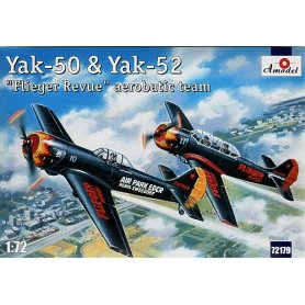 Amodel 1:72 Yakovlev Yak-50 and Yakovlev Yak-52 Flieger Revue 