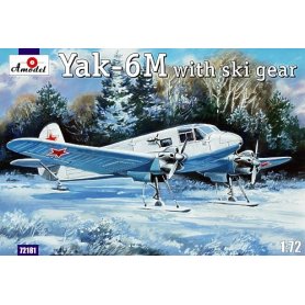 Amodel 1:72 Yakovlev Yak-6M w/ski gear 