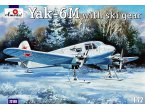 Amodel 1:72 Yakovlev Yak-6M z nartami