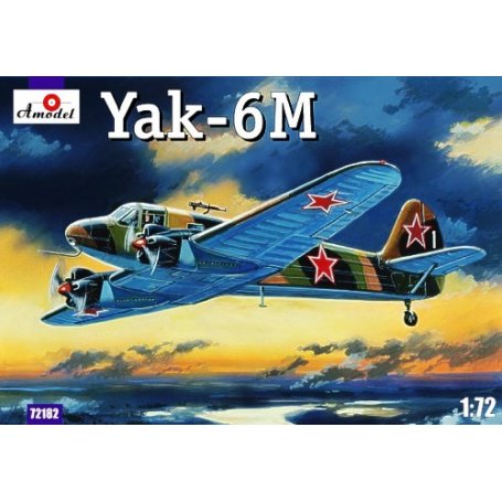 Amodel 1:72 Yakovlev Yak-6M w/ski gear 