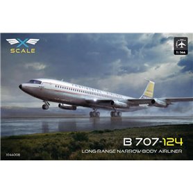 X-Scale 144008 B707-124 Long Range Narrow Body Airliner