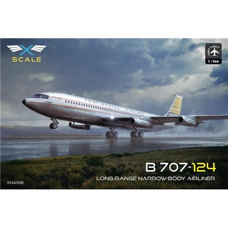 X-Scale 144008 B707-124 Long Range Narrow Body Airliner