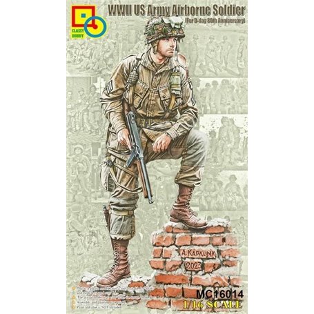 Classy 16014 WWII US Army Airborne Soldier