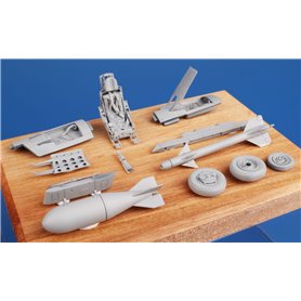 Special Hobby 1:48 SMB-2 Super Mystere SA'AR - ISRAELI STORM IN TEH SKY - HI-TECH KIT