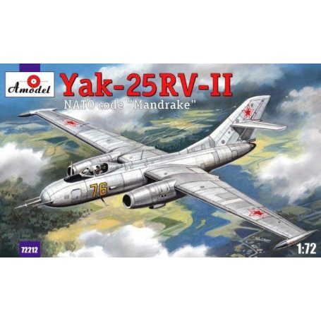 Amodel 1:72 72212 YAK-25 RV-II MANDRAKE