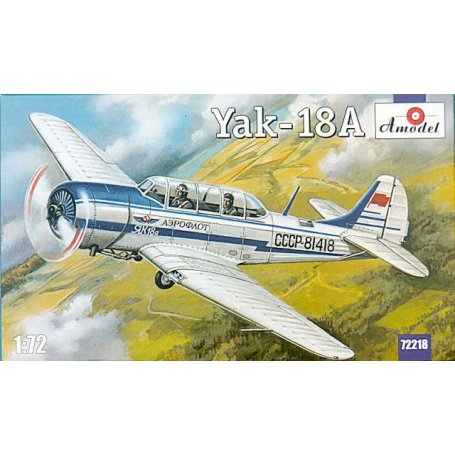 Amodel 1:72 72218 YAK-18A