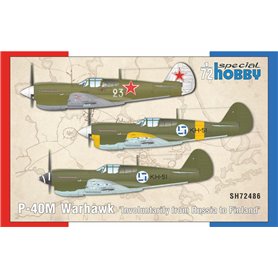 Special Hobby 72486 P-40M Warhawk ‘Involuntarily from Russia to Finland’