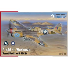 Special Hobby 72493 P-40F/L Warhawk ‘Desert Hawks with Merlin’