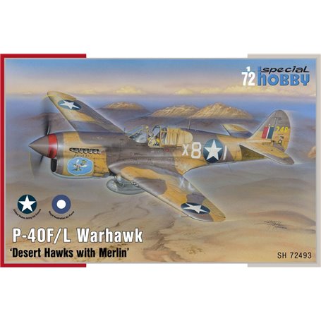 Special Hobby 72493 P-40F/L Warhawk ‘Desert Hawks with Merlin’
