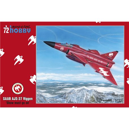 Special Hobby 72497 SAAB AJS-37 Viggen ‘Show Must Go On’