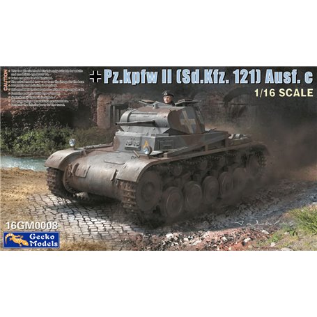 Gecko Models 16GM0008 Pz. Kpfw. II Ausf. A/B/C