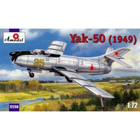 Amodel 1:72 72250 YAK-50 (1949)