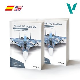 VALLEJO 75071 Książka: Aircraft 1/72 Cold War Painting & Weathgering Techniques