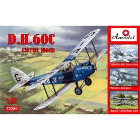 Amodel 1:72 72280 D.H.60C CIRRUS MOTH